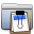 Graphite Stripped Folder Documents Icon 32x32 png